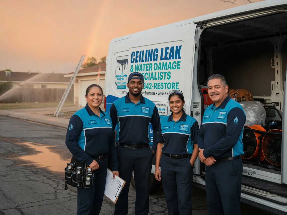 Ceiling Leak Cleanup company in Wingett Run, OH