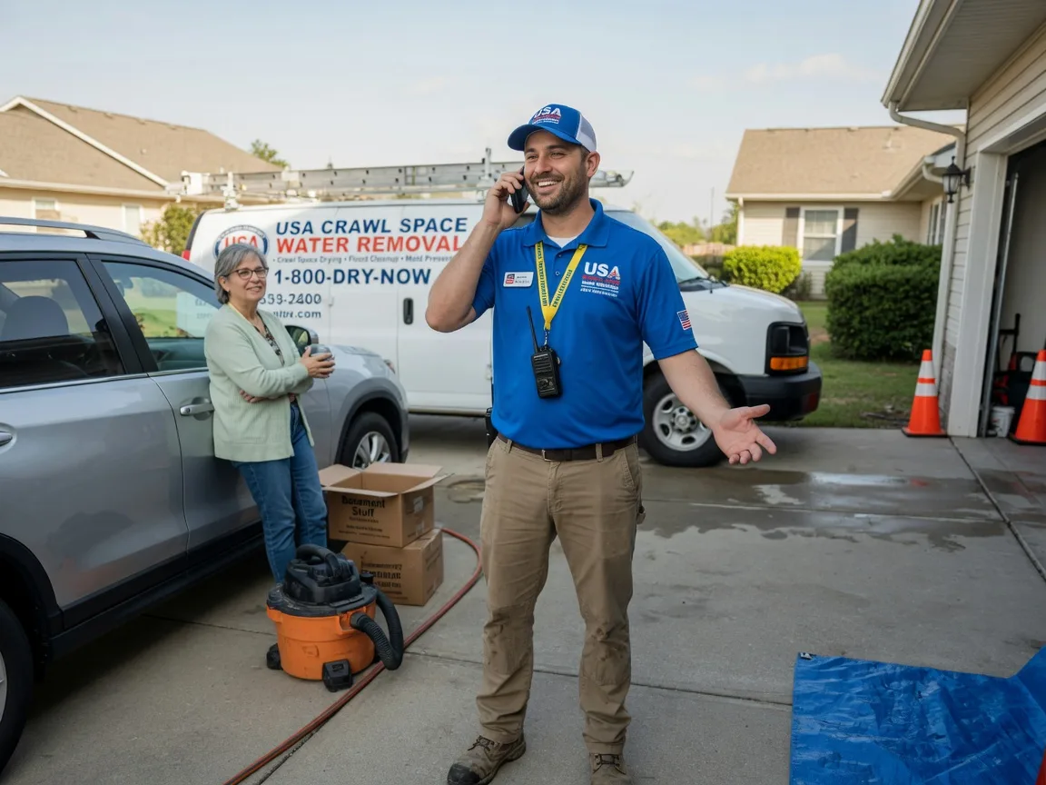 Crawl Space Water Removal Wingett Run, OH FAQs